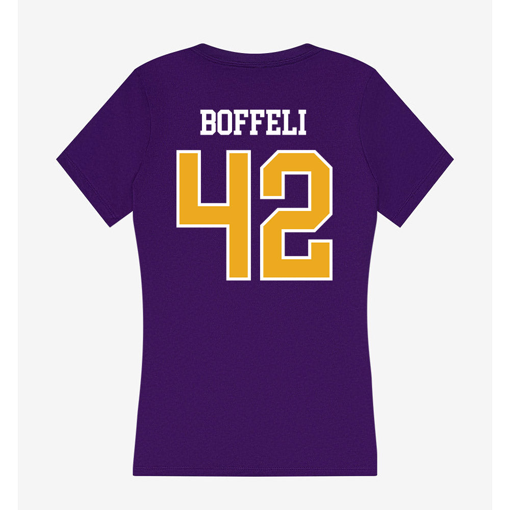 Northern Iowa - NCAA Women's Basketball : Grace Boffeli - Women's V-Neck T-Shirt-1