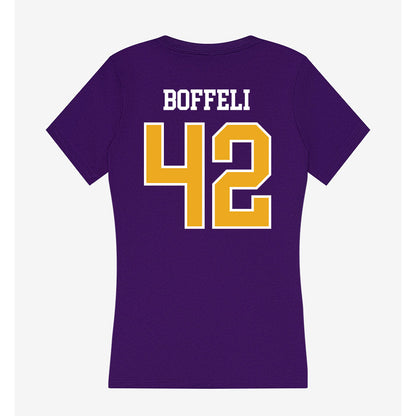 Northern Iowa - NCAA Women's Basketball : Grace Boffeli - Women's V-Neck T-Shirt-1