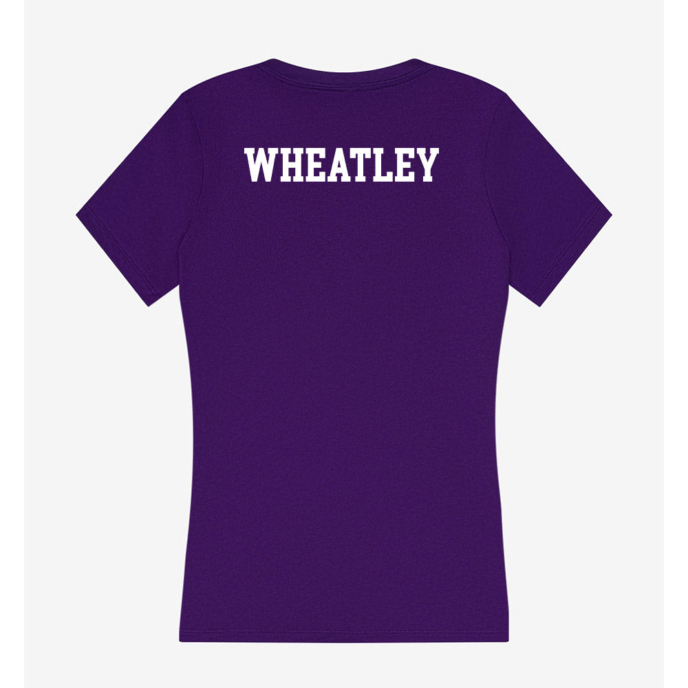 Northern Iowa - NCAA Women's Cross Country : Meghan Wheatley - Women's V-Neck T-Shirt-1