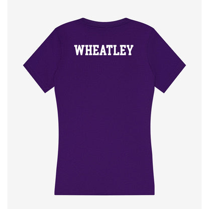 Northern Iowa - NCAA Women's Cross Country : Meghan Wheatley - Women's V-Neck T-Shirt-1