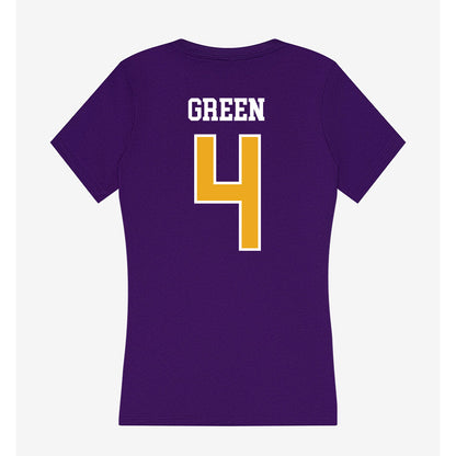 Northern Iowa - NCAA Women's Basketball : Emerson Green - Women's V-Neck T-Shirt-1