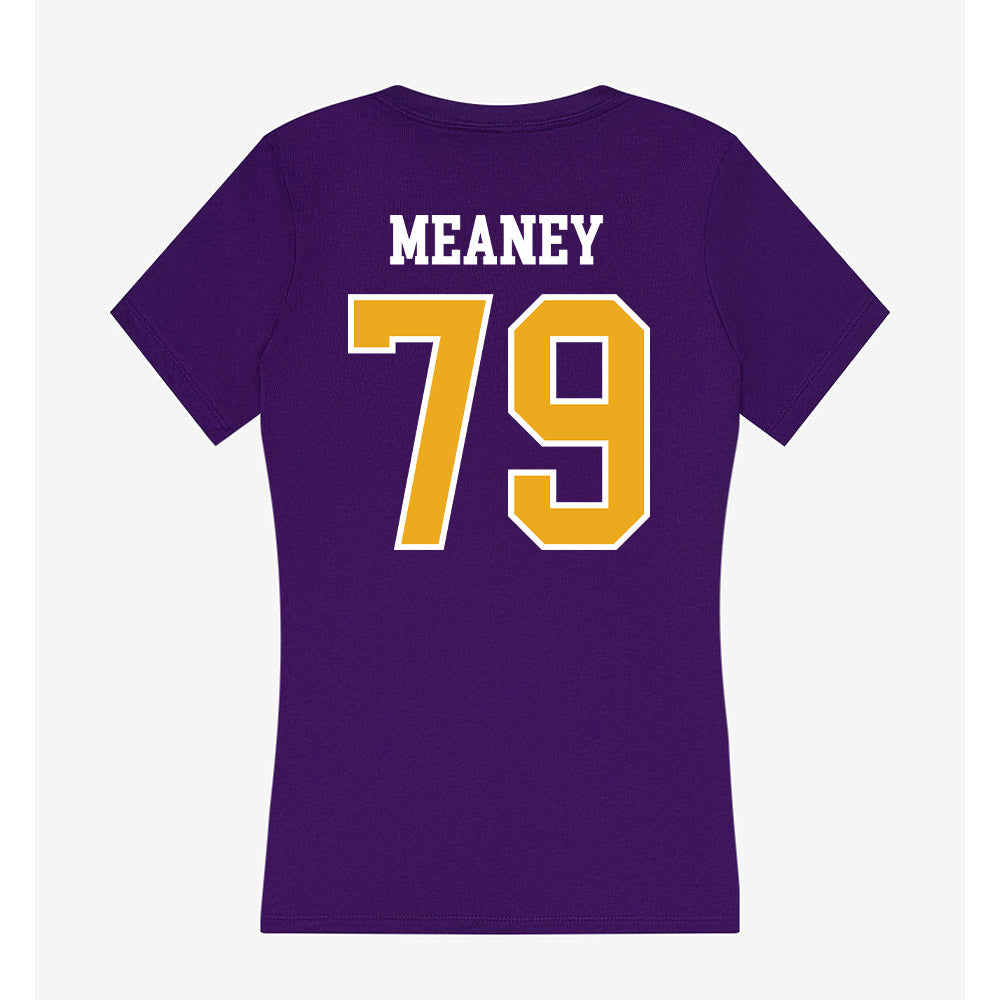 Northern Iowa - NCAA Football : Gabe Meaney - Women's V-Neck T-Shirt-1
