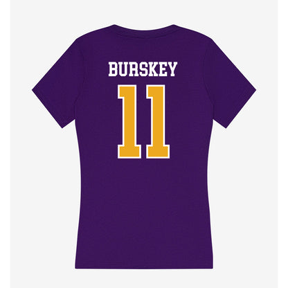 Northern Iowa - NCAA Women's Soccer : Sydney Burskey - Women's V-Neck T-Shirt-1