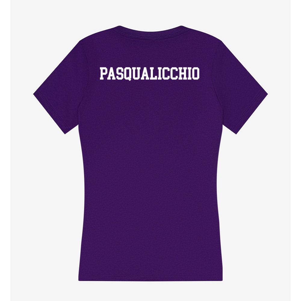 Northern Iowa - NCAA Women's Swimming & Diving : Peyton Pasqualicchio - Women's V-Neck T-Shirt-1