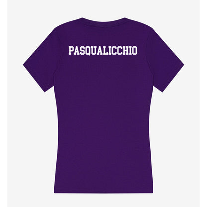 Northern Iowa - NCAA Women's Swimming & Diving : Peyton Pasqualicchio - Women's V-Neck T-Shirt-1