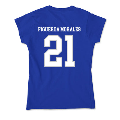 UNC Asheville - NCAA Men's Soccer : Emilio Figueroa Morales - Soft Style Women’s T-Shirt-1