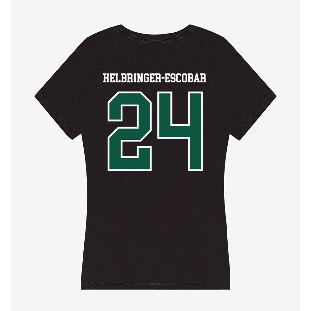 UW Green Bay - NCAA Women's Soccer : Aixa Helbringer-Escobar - Women's V-Neck T-Shirt-1