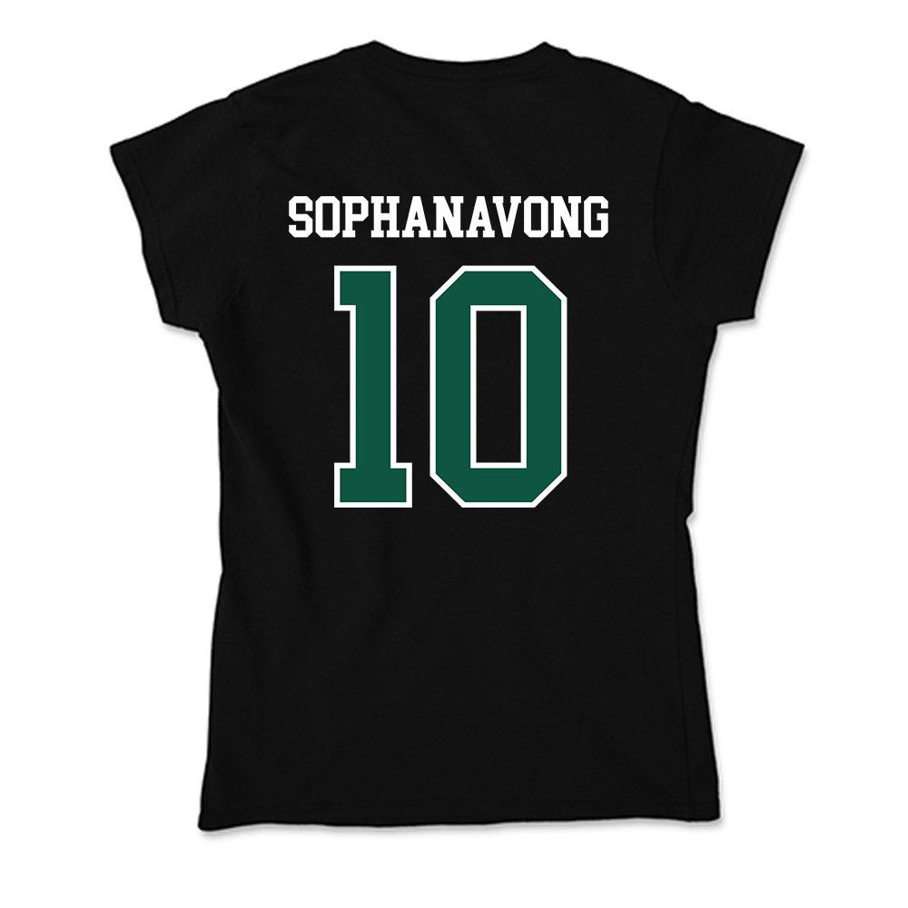 UW Green Bay - NCAA Men's Soccer : Myles Sophanavong - Soft Style Women’s T-Shirt-1