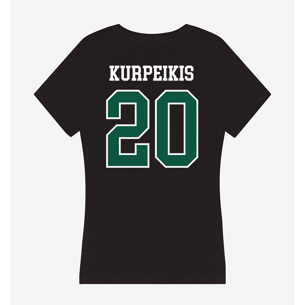 UW Green Bay - NCAA Women's Volleyball : Jessica Kurpeikis - Women's V-Neck T-Shirt-1