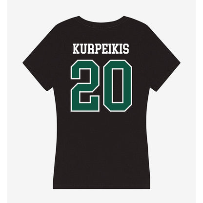UW Green Bay - NCAA Women's Volleyball : Jessica Kurpeikis - Women's V-Neck T-Shirt-1