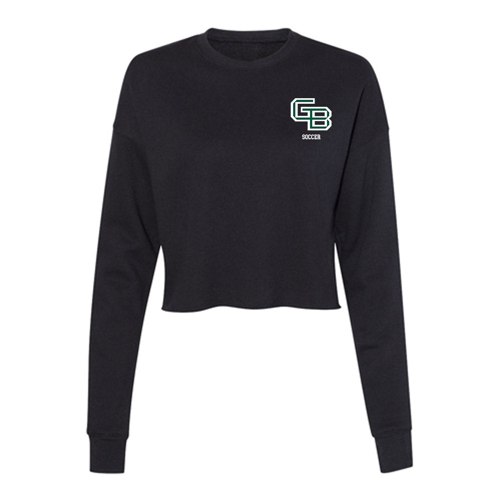 UW Green Bay - NCAA Men's Soccer : Myles Sophanavong - Women's Cropped Crew Fleece-0