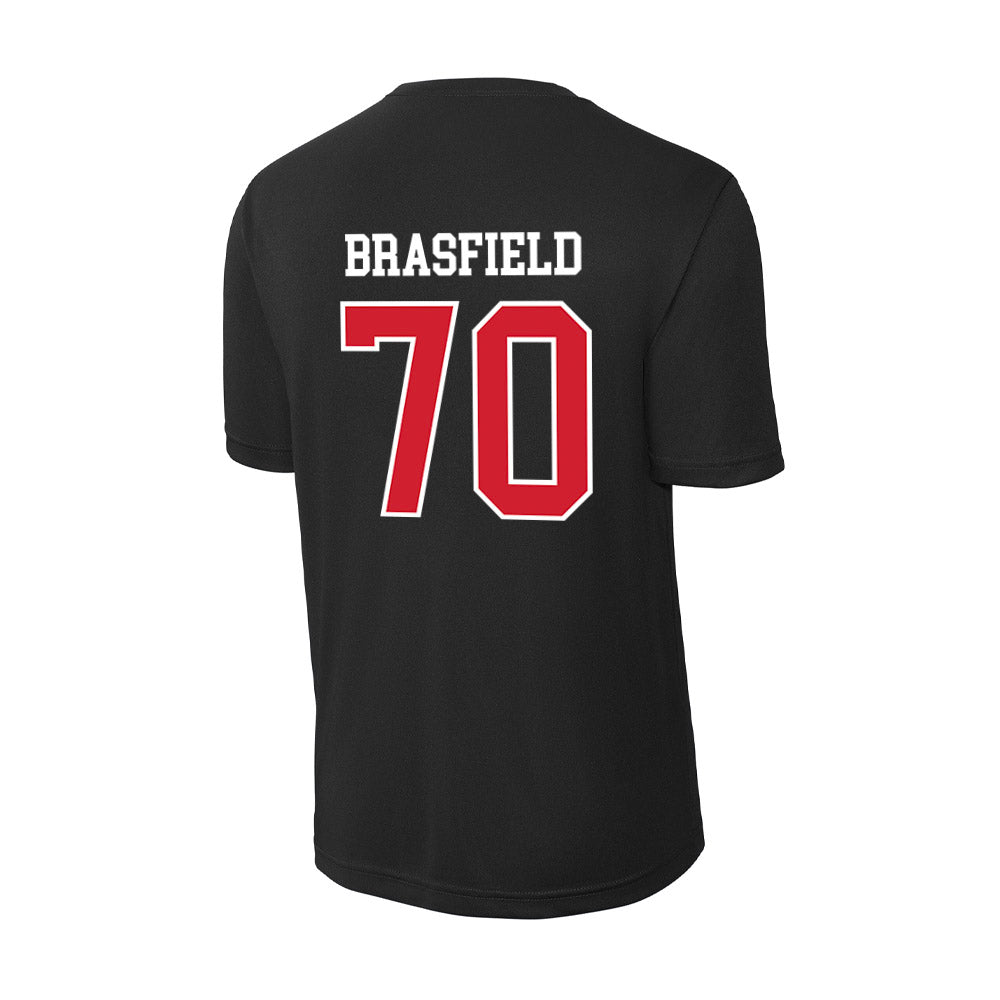 Illinois State - NCAA Football : Logan Brasfield - Activewear T-Shirt-1
