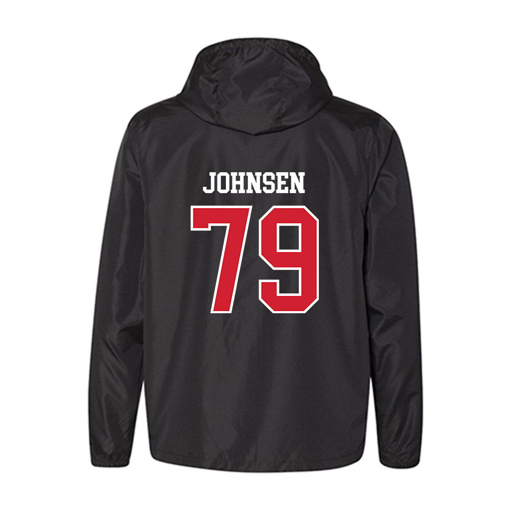 Illinois State - NCAA Football : Luke Johnsen - Windbreaker-1