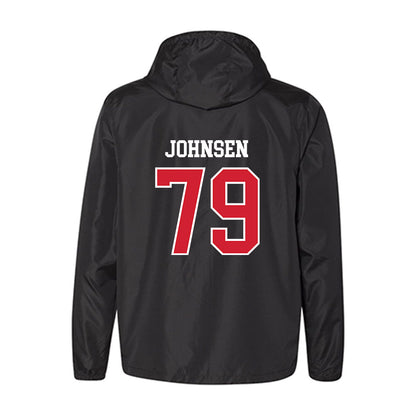 Illinois State - NCAA Football : Luke Johnsen - Windbreaker-1