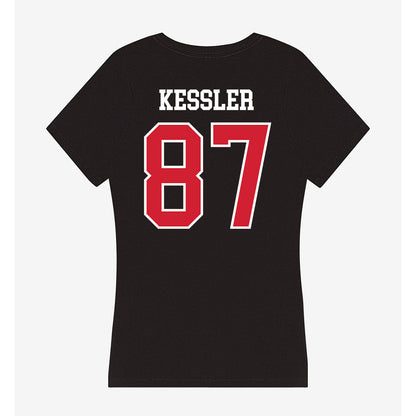 Illinois State - NCAA Football : Nick Kessler - Women's V-Neck T-Shirt-1