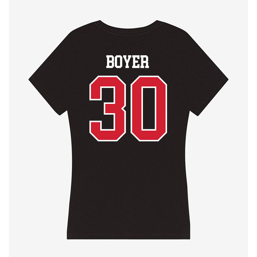 Illinois State - NCAA Softball : Ella Boyer - Women's V-Neck T-Shirt-1