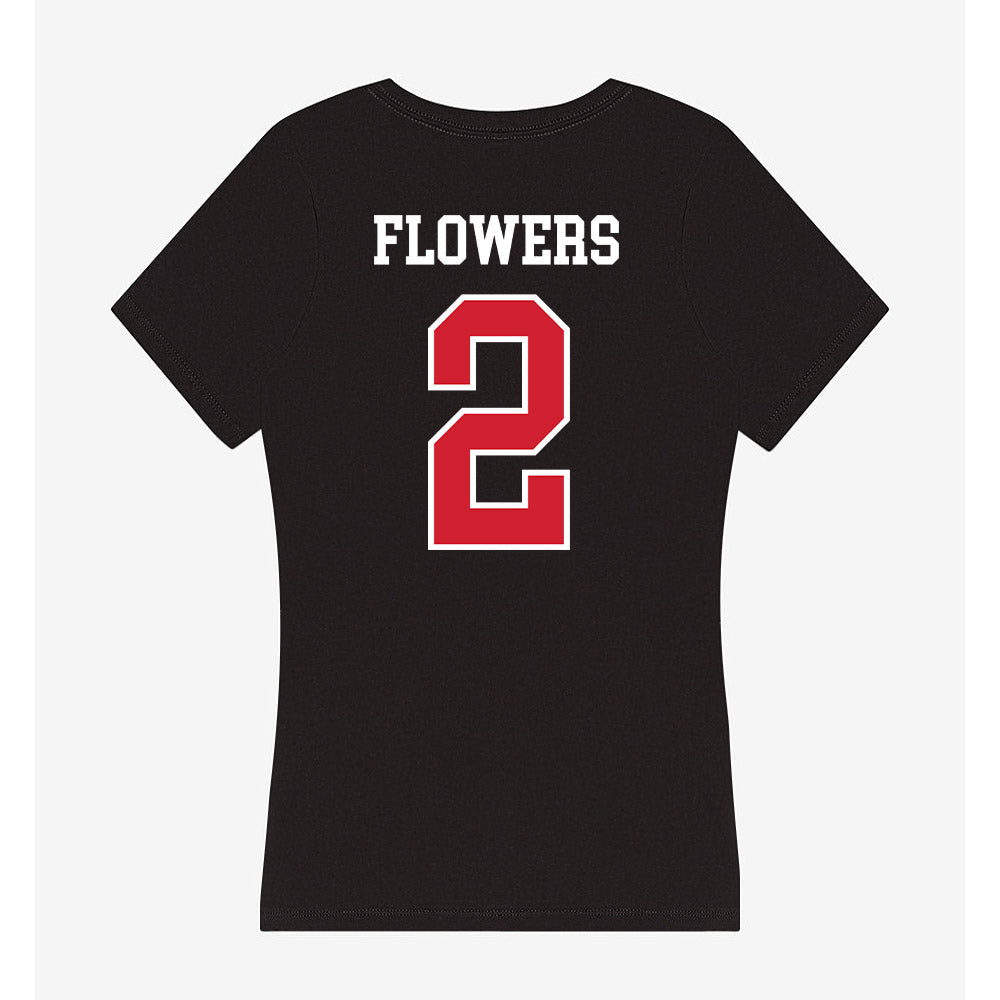 Illinois State - NCAA Softball : Lauren Flowers - Women's V-Neck T-Shirt-1