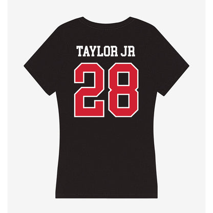 Illinois State - NCAA Football : Chris Taylor Jr - Women's V-Neck T-Shirt-1