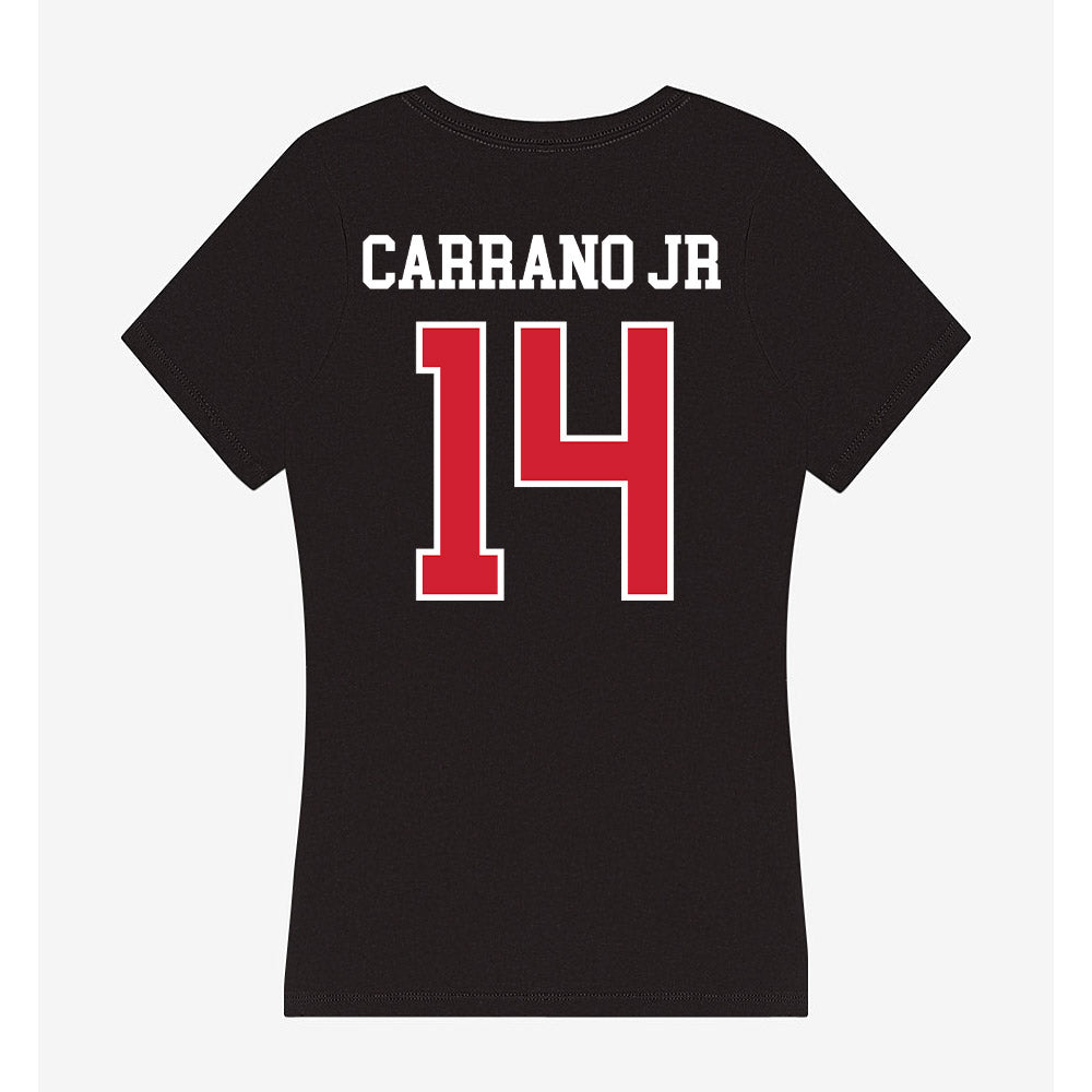Illinois State - NCAA Baseball : Michael Carrano Jr - Women's V-Neck T-Shirt-1
