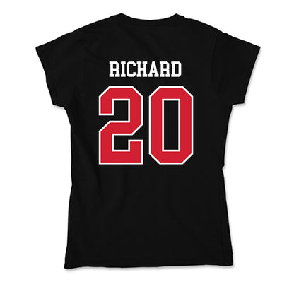 Illinois State - NCAA Football : CJ Richard - Soft Style Women’s T-Shirt-1