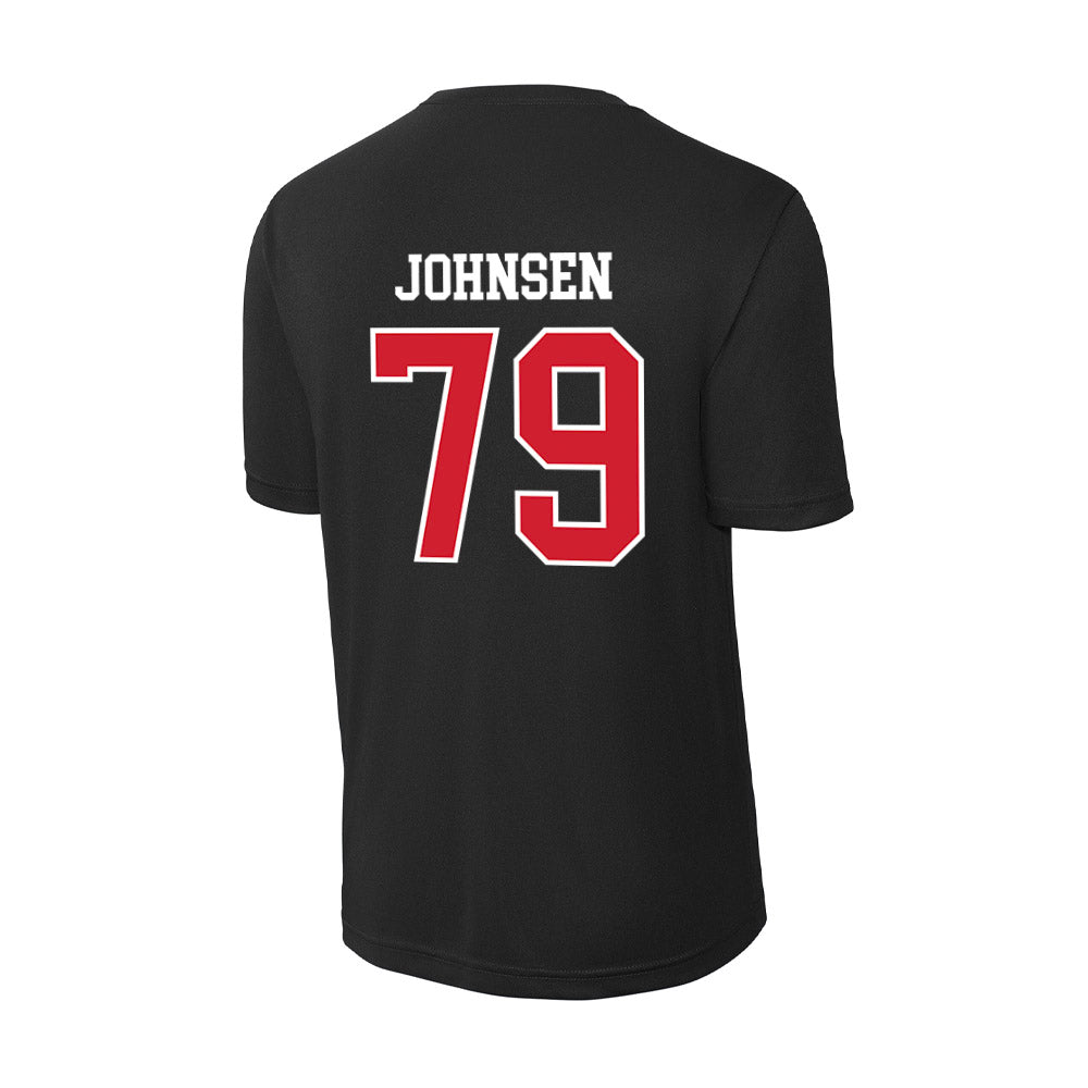 Illinois State - NCAA Football : Luke Johnsen - Activewear T-Shirt-1