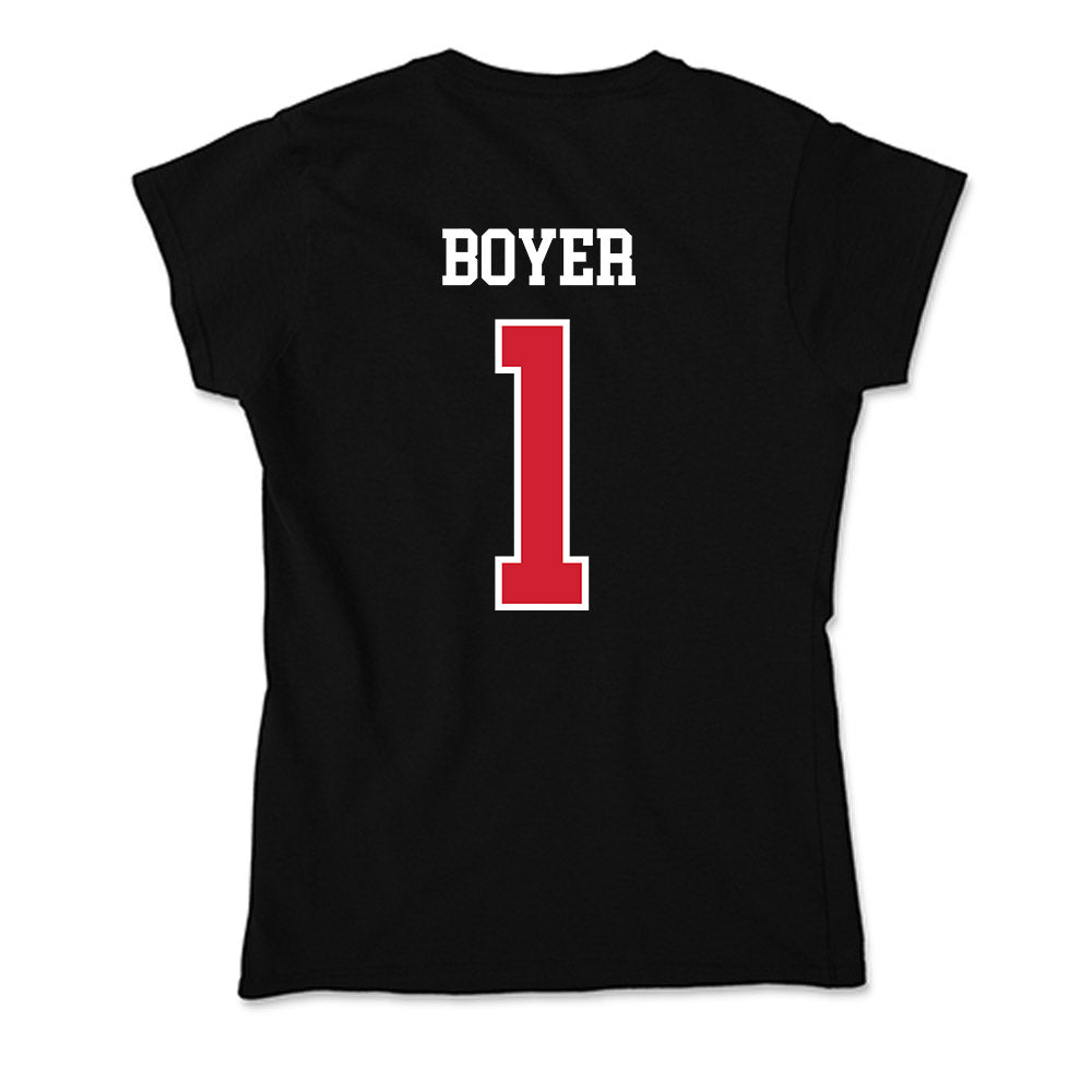 Illinois State - NCAA Softball : Ava Boyer - Soft Style Women’s T-Shirt-1