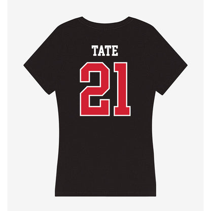Illinois State - NCAA Football : Jason Tate - Women's V-Neck T-Shirt-1