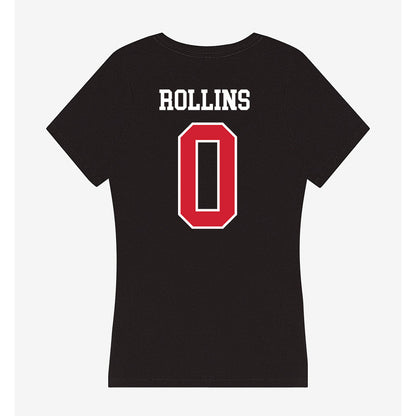 Illinois State - NCAA Men's Track & Field : Jacob Rollins - Women's V-Neck T-Shirt-1