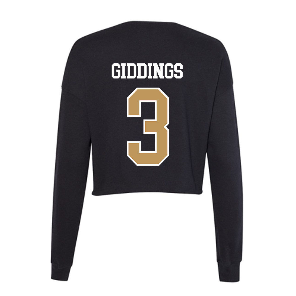 Oakland - NCAA Women's Soccer : Bailey Giddings - Women's Cropped Crew Fleece-1