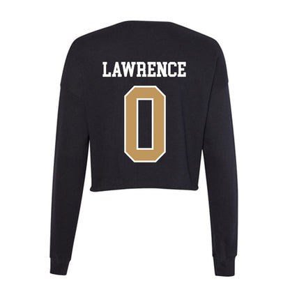 Oakland - NCAA Women's Basketball : Kyra Lawrence - Women's Cropped Crew Fleece-1