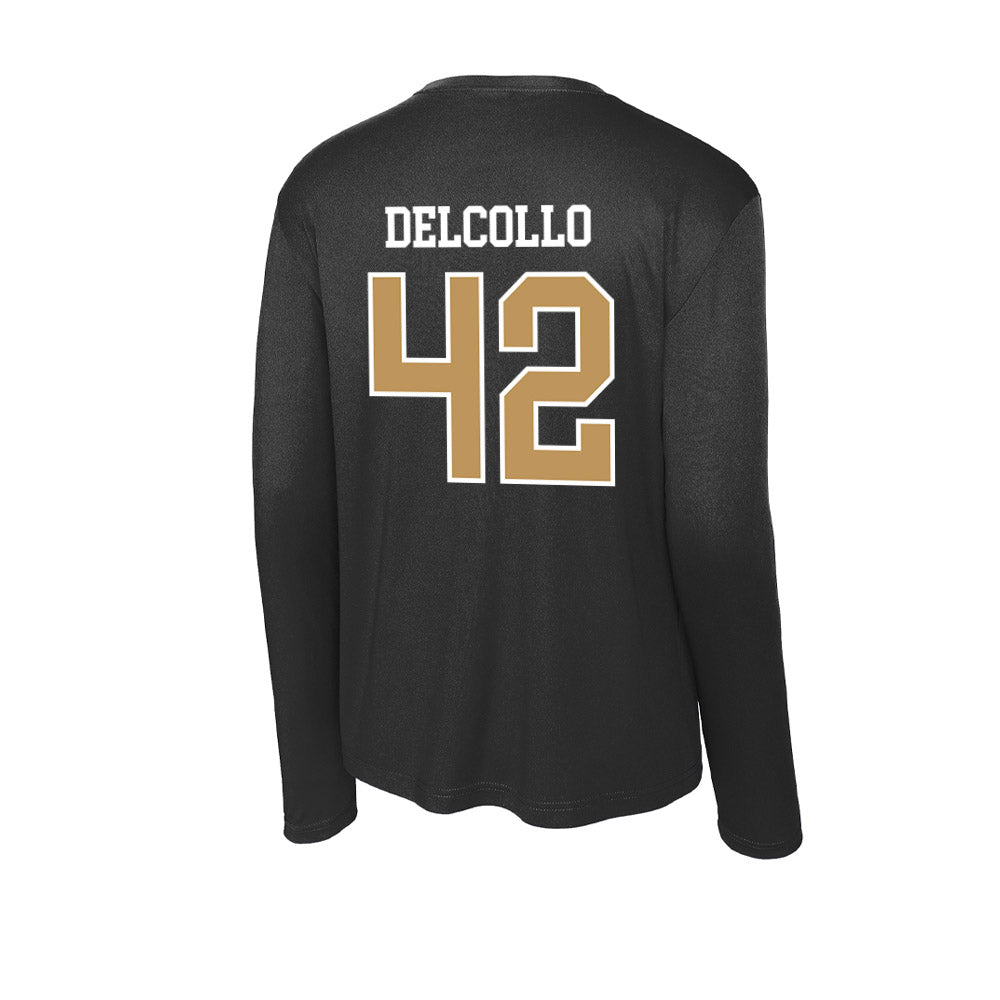 Oakland - NCAA Baseball : Drew Delcollo - Activewear Long Sleeve T-Shirt-1