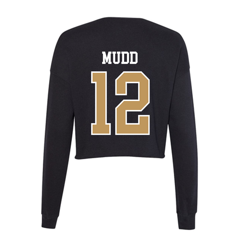 Oakland - NCAA Women's Soccer : Frankie Mudd - Women's Cropped Crew Fleece-1