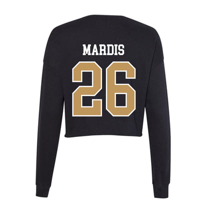 Oakland - NCAA Baseball : Nick Mardis - Women's Cropped Crew Fleece-1