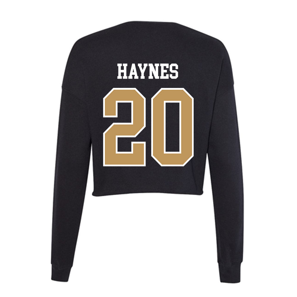 Oakland - NCAA Women's Soccer : Bella Haynes - Women's Cropped Crew Fleece-1