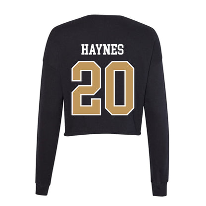 Oakland - NCAA Women's Soccer : Bella Haynes - Women's Cropped Crew Fleece-1