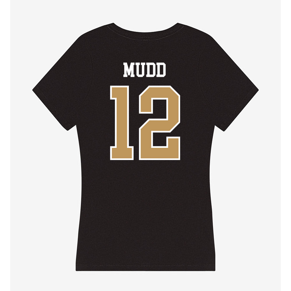 Oakland - NCAA Women's Soccer : Frankie Mudd - Women's V-Neck T-Shirt-1