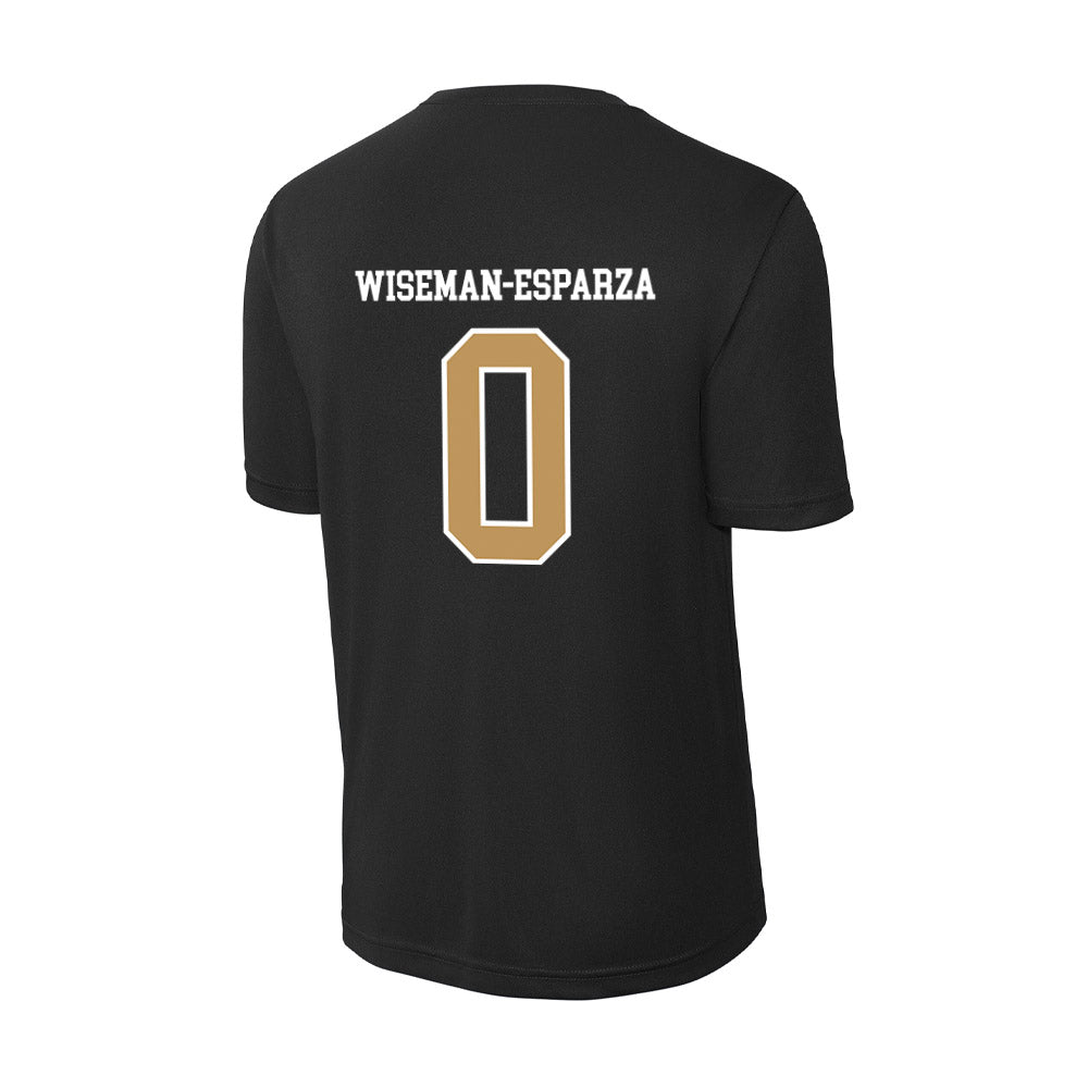 Oakland - NCAA Women's Soccer : Carrina Wiseman-Esparza - Activewear T-Shirt-1