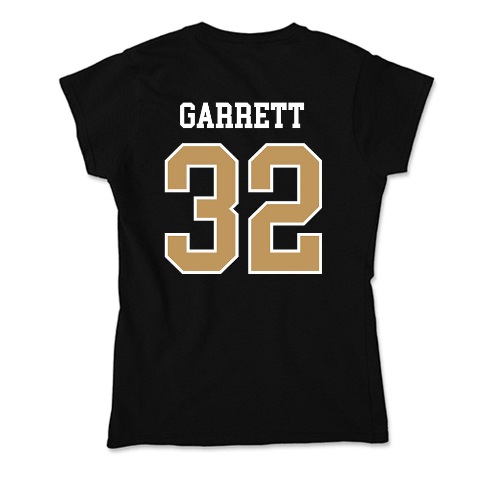 Oakland - NCAA Men's Basketball : Isaac Garrett - Soft Style Women’s T-Shirt-1