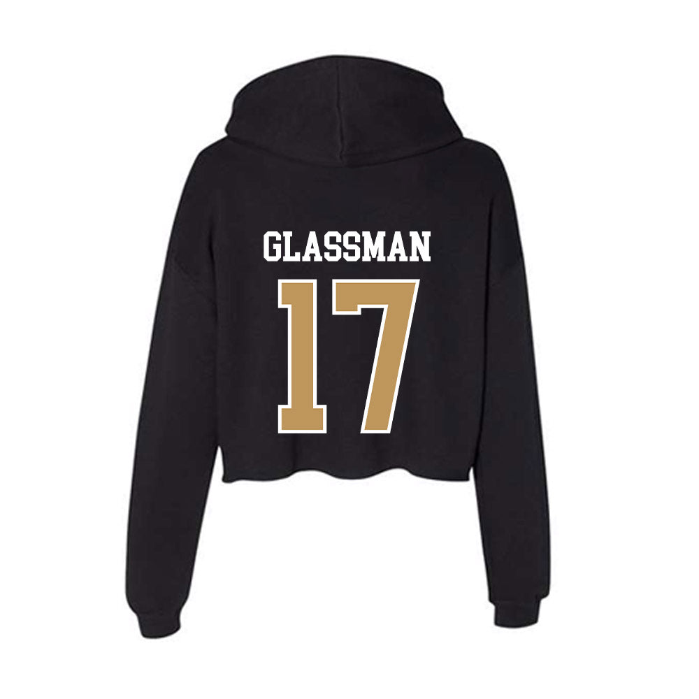 Oakland - NCAA Baseball : Ethan Glassman - Women's Crop Fleece Hoodie-1