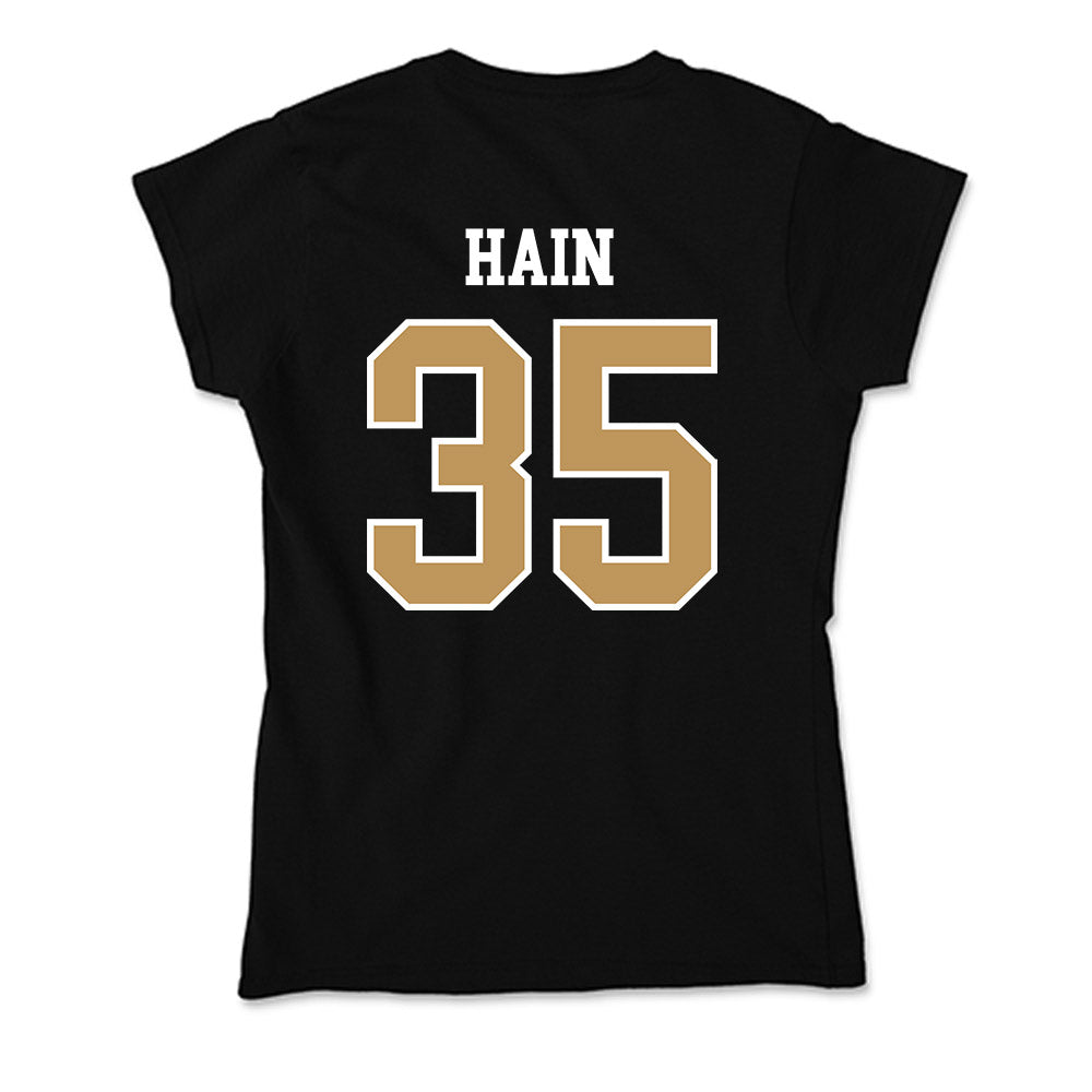 Oakland - NCAA Baseball : Carter Hain - Soft Style Women’s T-Shirt-1