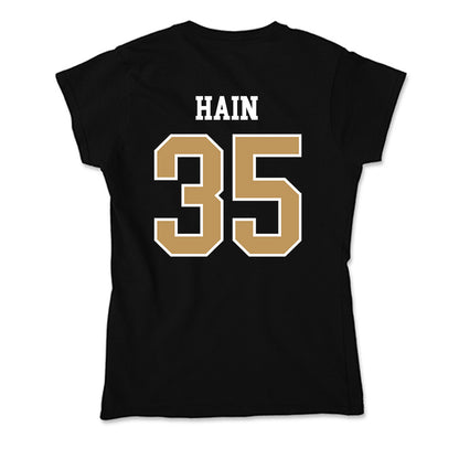 Oakland - NCAA Baseball : Carter Hain - Soft Style Women’s T-Shirt-1