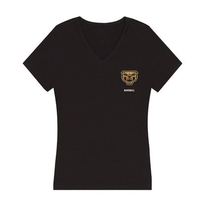 Oakland - NCAA Baseball : Nick Mardis - Women's V-Neck T-Shirt-0