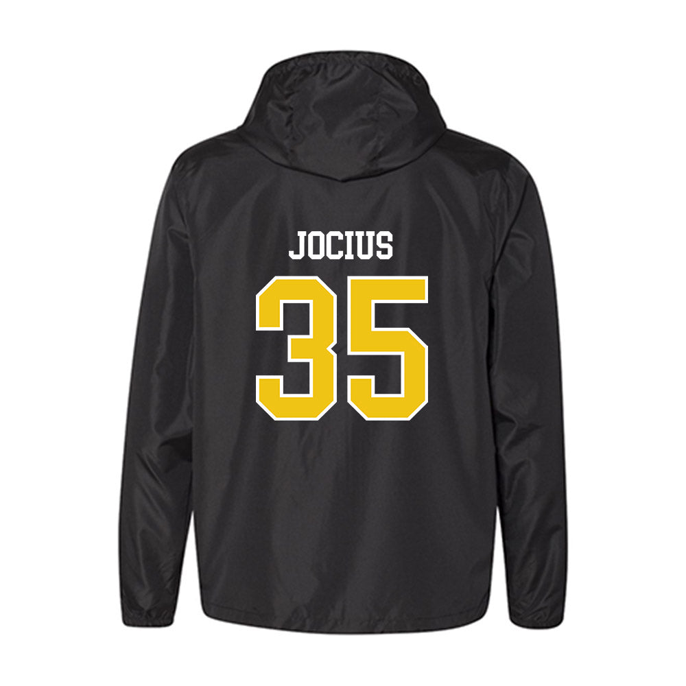La Salle - NCAA Men's Basketball : Rokas Jocius - Windbreaker-1