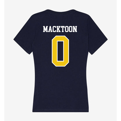 La Salle - NCAA Women's Basketball : aryss macktoon - Women's V-Neck T-Shirt-1