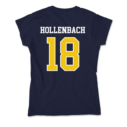 La Salle - NCAA Women's Soccer : Justyce Hollenbach - Soft Style Women’s T-Shirt-1