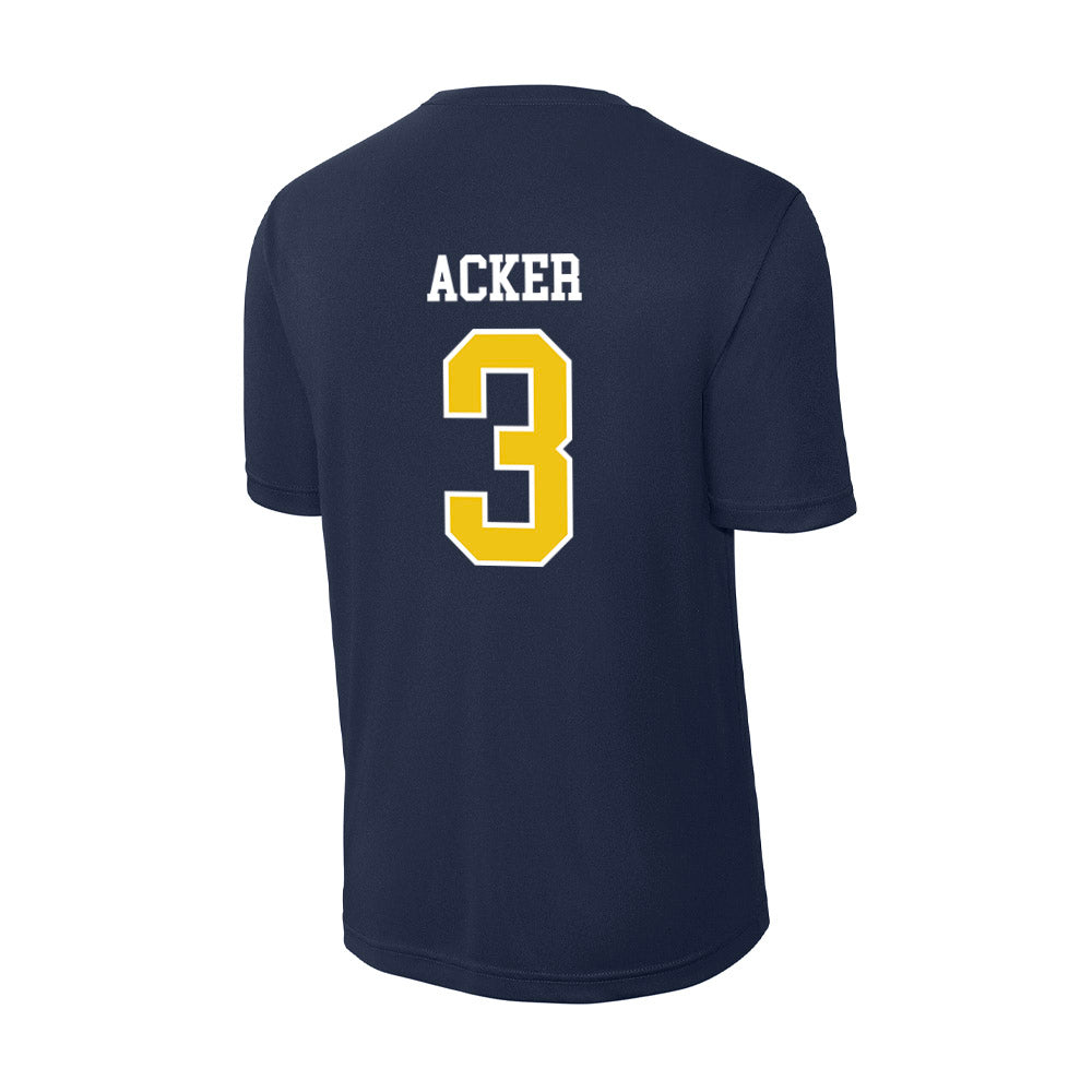 La Salle - NCAA Men's Basketball : Eric Acker - Activewear T-Shirt-1