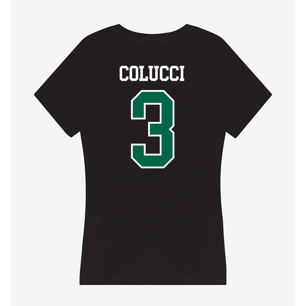 Siena - NCAA Softball : Sophia Colucci - Women's V-Neck T-Shirt-1