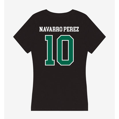 Siena - NCAA Men's Soccer : Mario Navarro Perez - Women's V-Neck T-Shirt-1