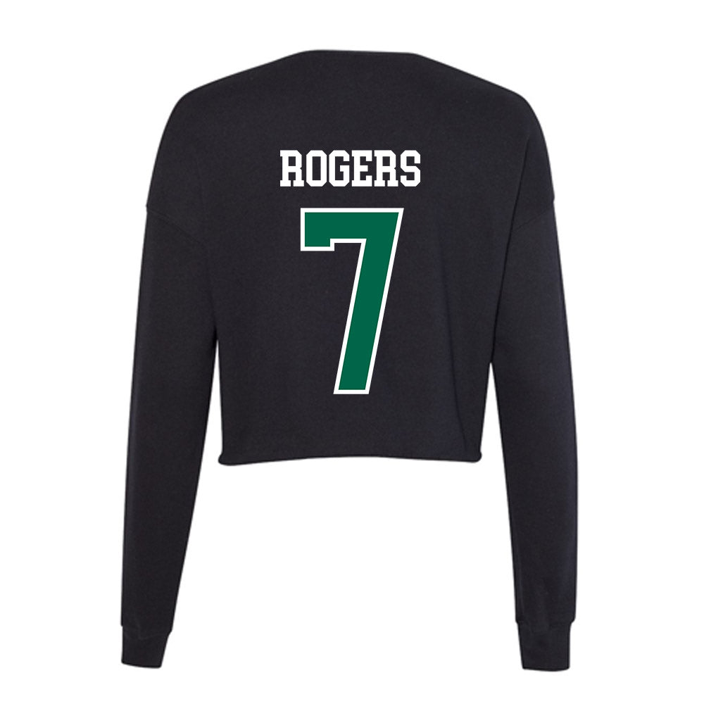 Siena - NCAA Women's Soccer : Catherine Rogers - Women's Cropped Crew Fleece-1