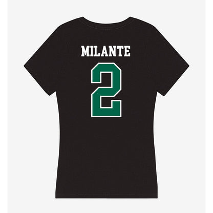 Siena - NCAA Softball : Ella Milante - Women's V-Neck T-Shirt-1